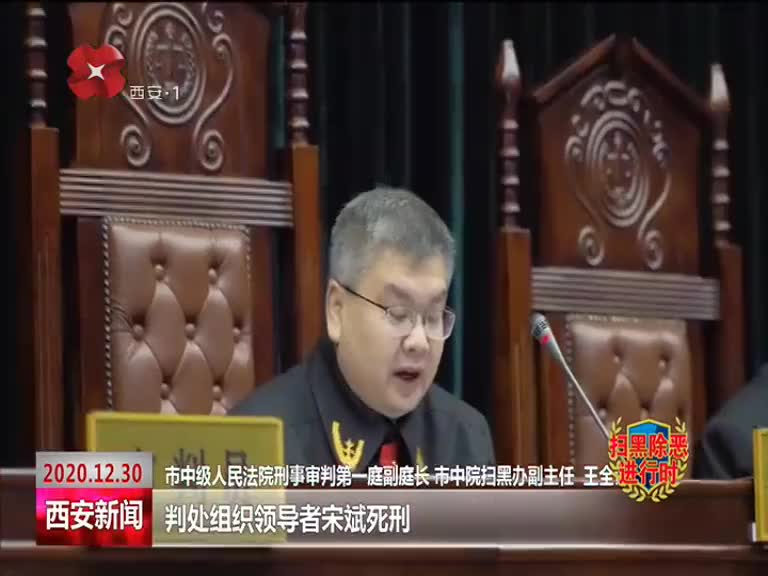 西安全市法院三年来共受理黑恶案件121件