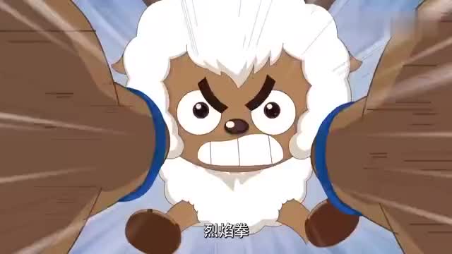 喜羊羊与灰太狼:美羊羊要用幻境控制皓月,可惜不够快,被反击了