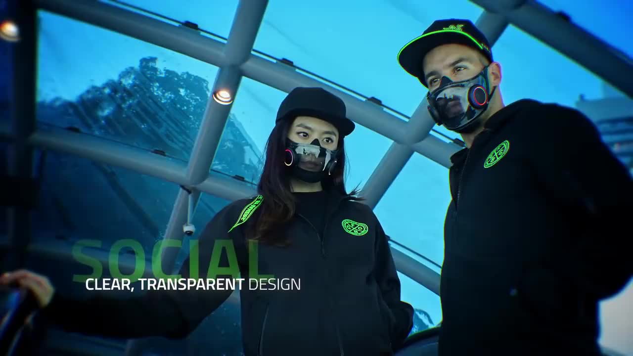 雷蛇发布 project hazel 智能口罩,rgb 灯光没有缺席