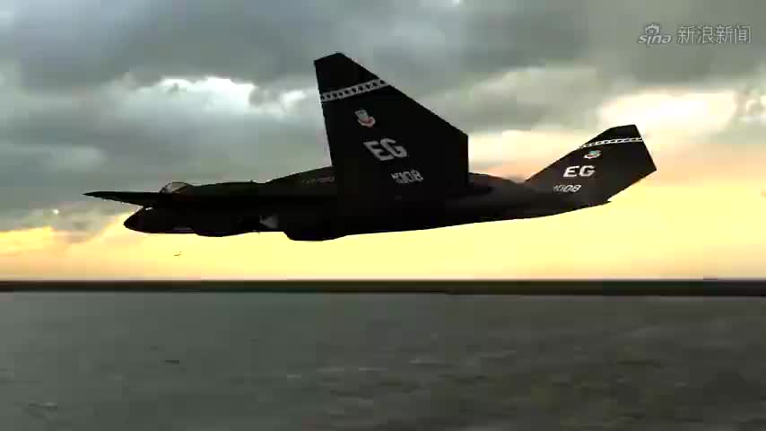 f22竞品对手同为美国的第五代机,绰号"黑寡妇"的yf-23战斗机
