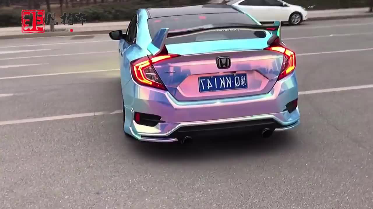 爆改思域零距离欣赏,秀出帅气迷人姿态!