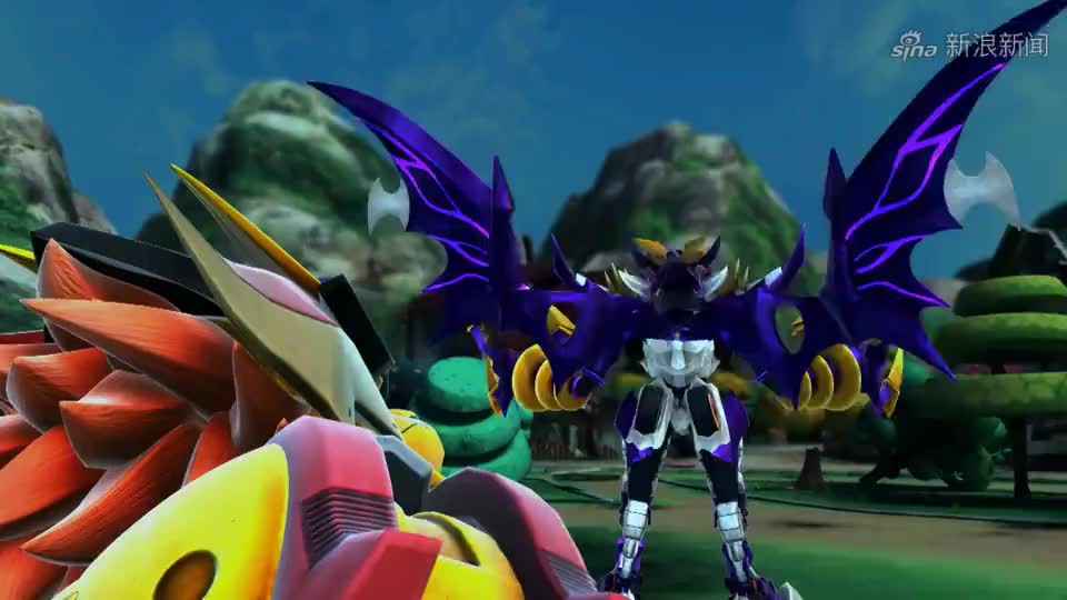 猪猪侠:秘密武器来了,烈炎跟火焰鹤进行超级合体,真是太棒了