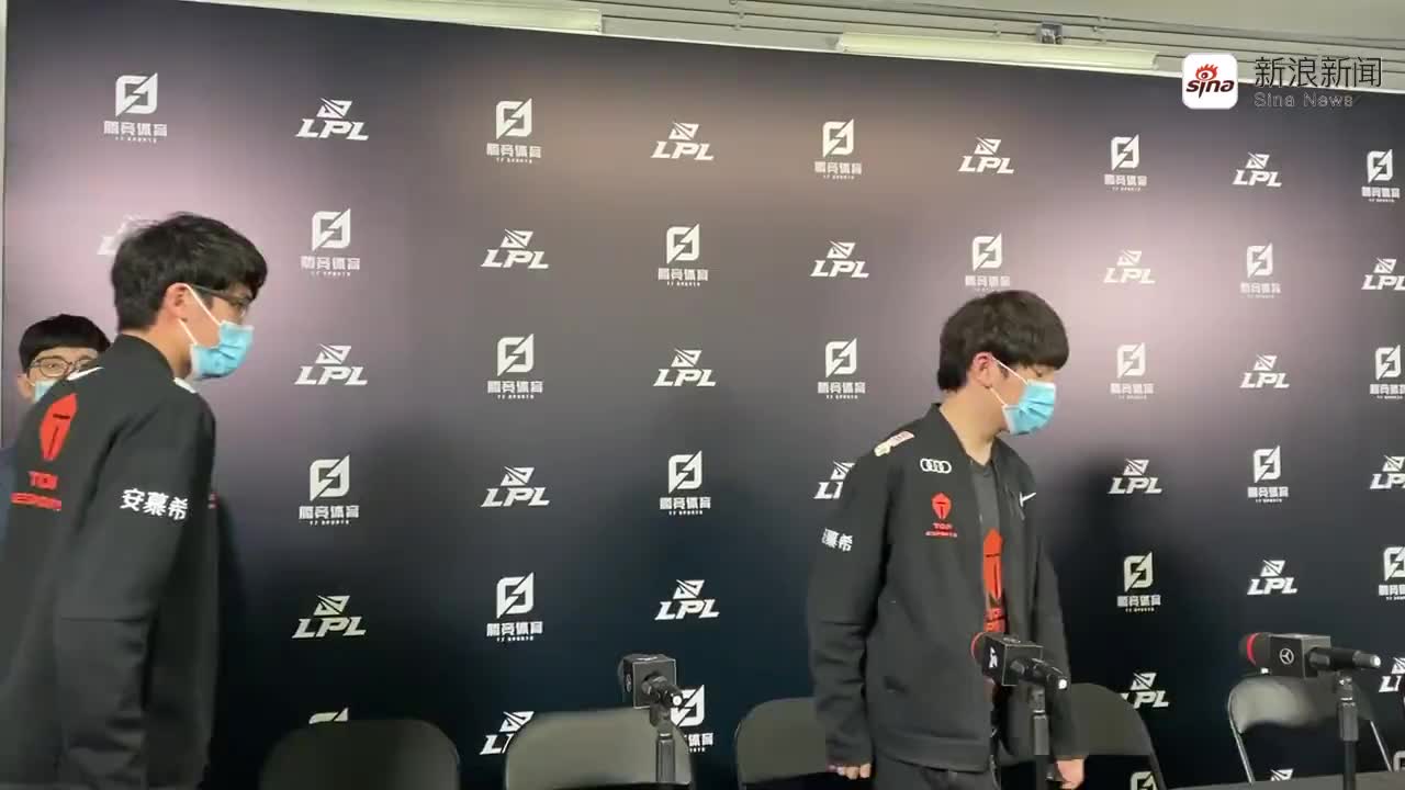 赛后采访tes.zhuo:新的一岁 心愿是可以顺利一点