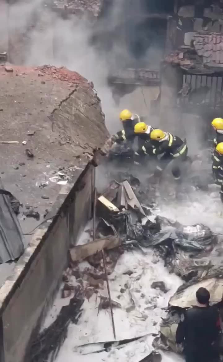 突发!江西吉安县发生一起飞机坠机事故