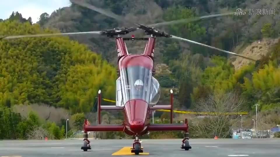 美国kmax直升机,这并列双旋翼设计,真是直升机界的奇葩