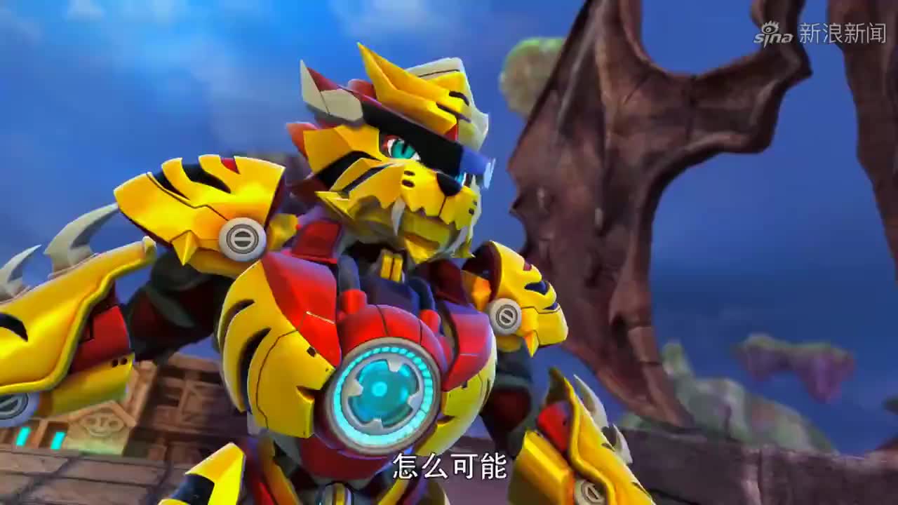 猪猪侠三代铁拳虎在一起准备战斗了让他们见识五灵卫的力量