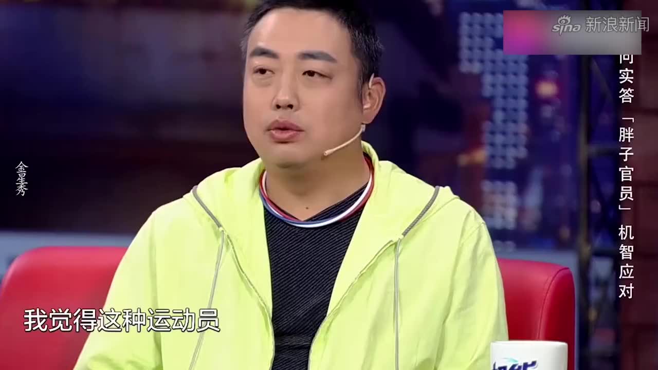 张继科节目现场训练教练王涛,直呼:你打不到的!张继科损人系列