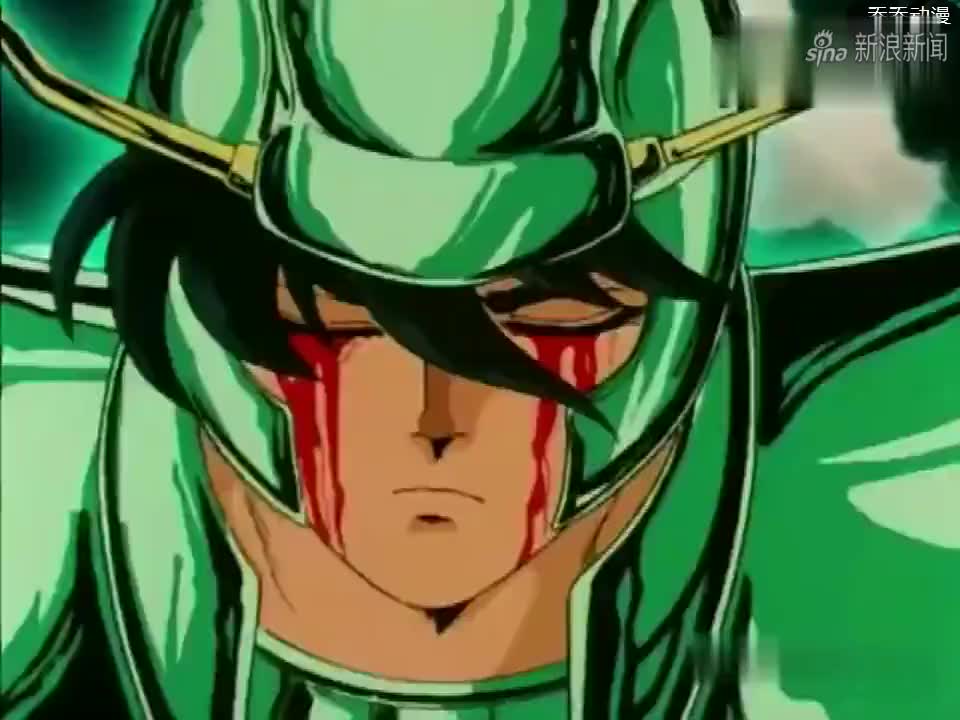 圣斗士星矢紫龙自废双眼击败蛇发女妖救活星矢阿舜