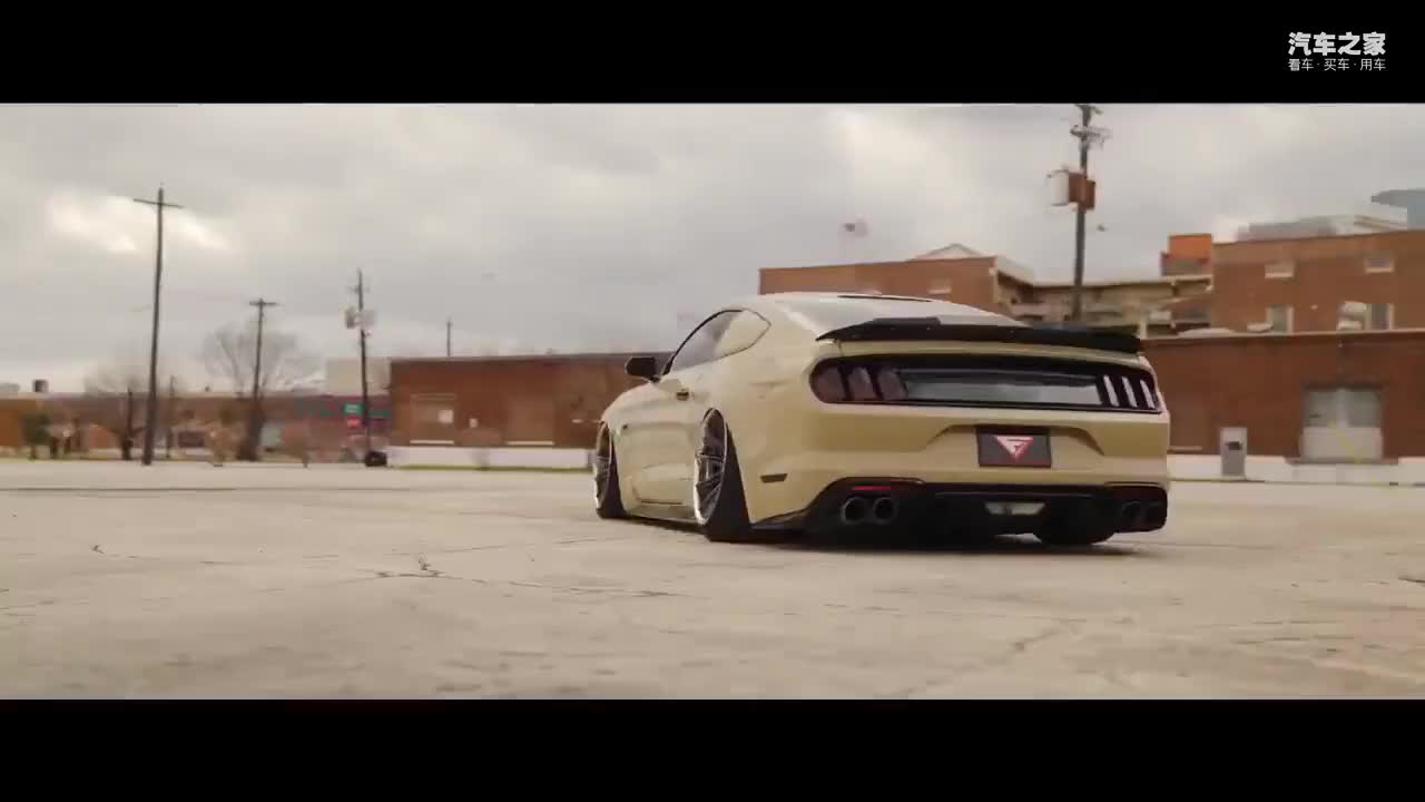 0t福特野马原车声浪!