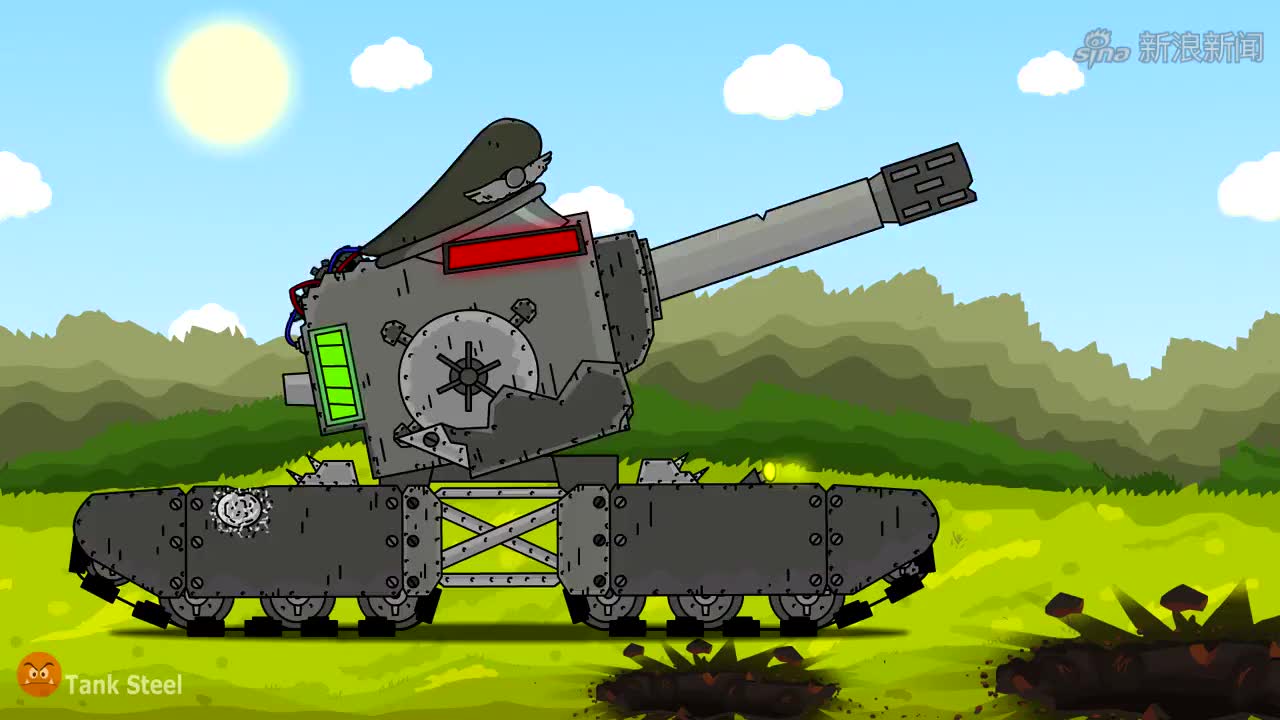 坦克世界动画德系空中攻击kv6