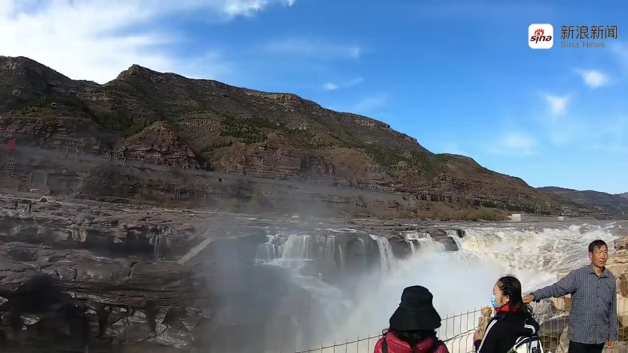 赤峰老哈河上的玲珑 "玉瀑"_手机新浪网