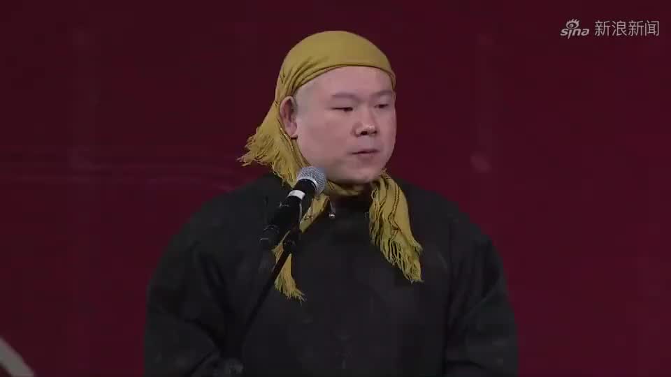 岳云鹏搞笑相声,这头巾一戴,就问你像不像娘们