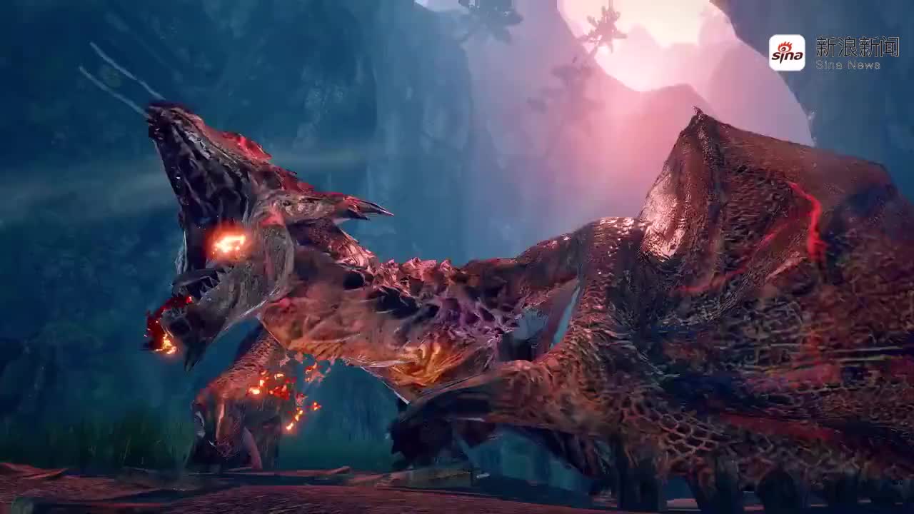 《怪物猎人:崛起》妃蜘蛛攻击演示