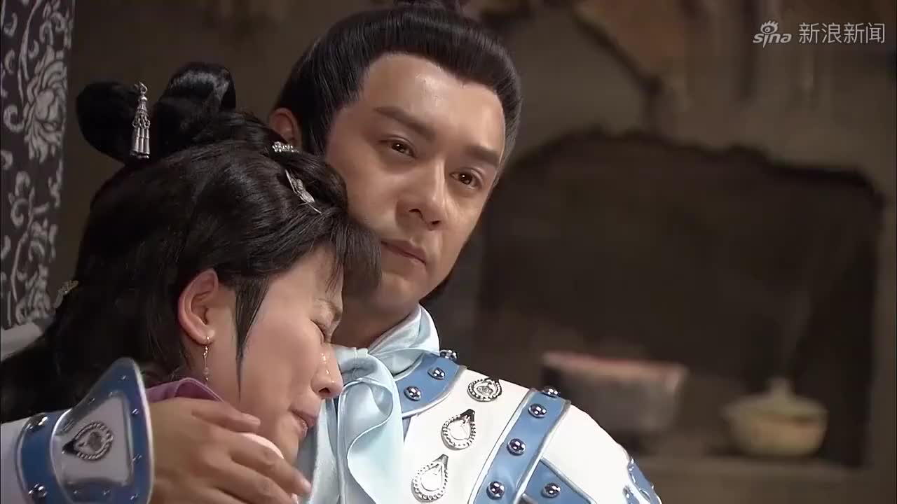 薛平贵与王宝钏:薛平贵带着受伤的代战离开,宝钏失望极了