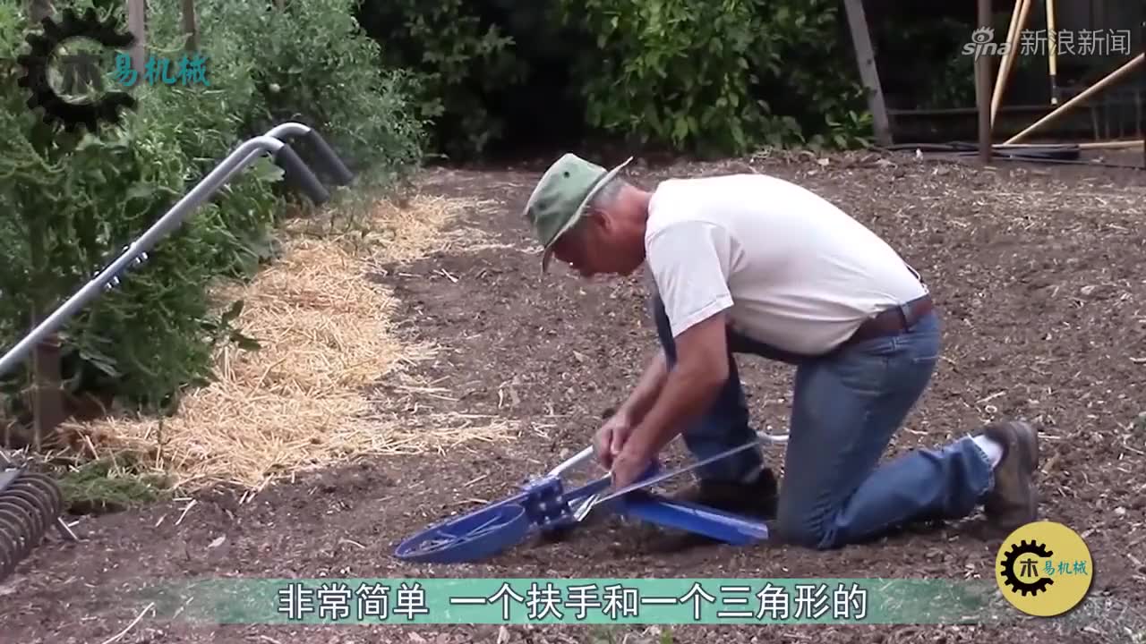 民间牛人制造简易多功能开沟机,一个人比6个人还快,200元造