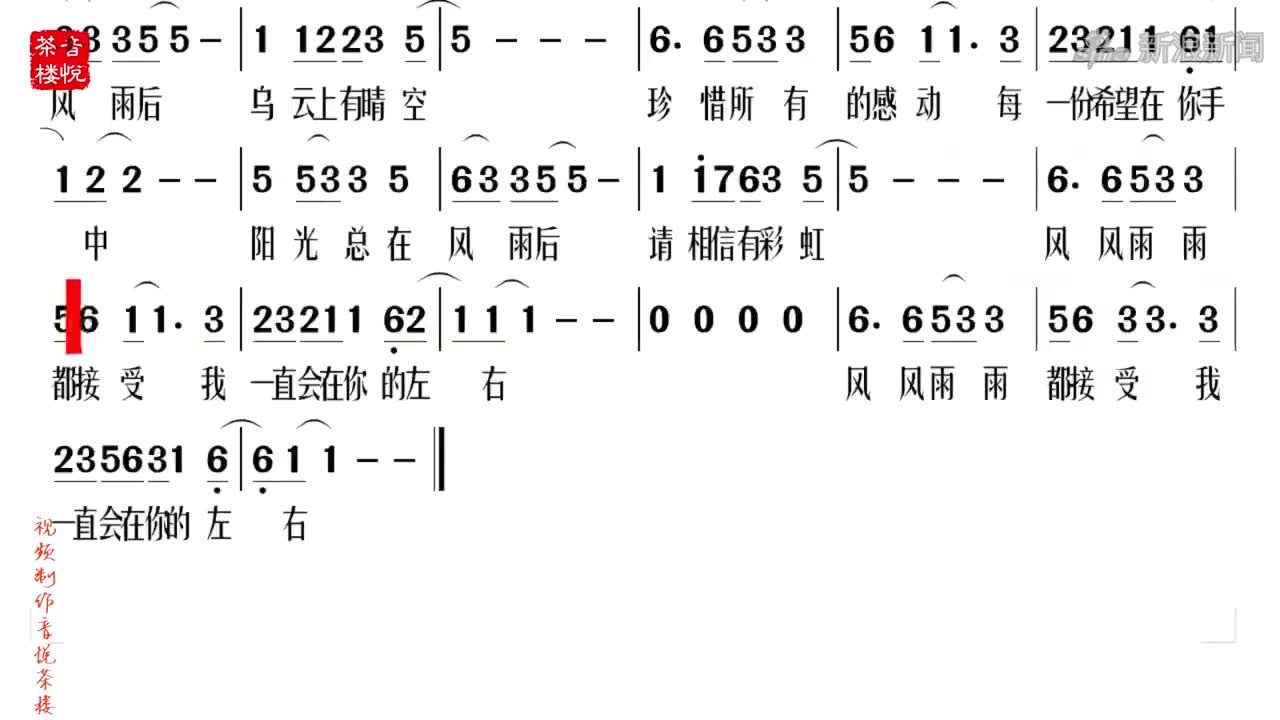 放你在心里简谱图片