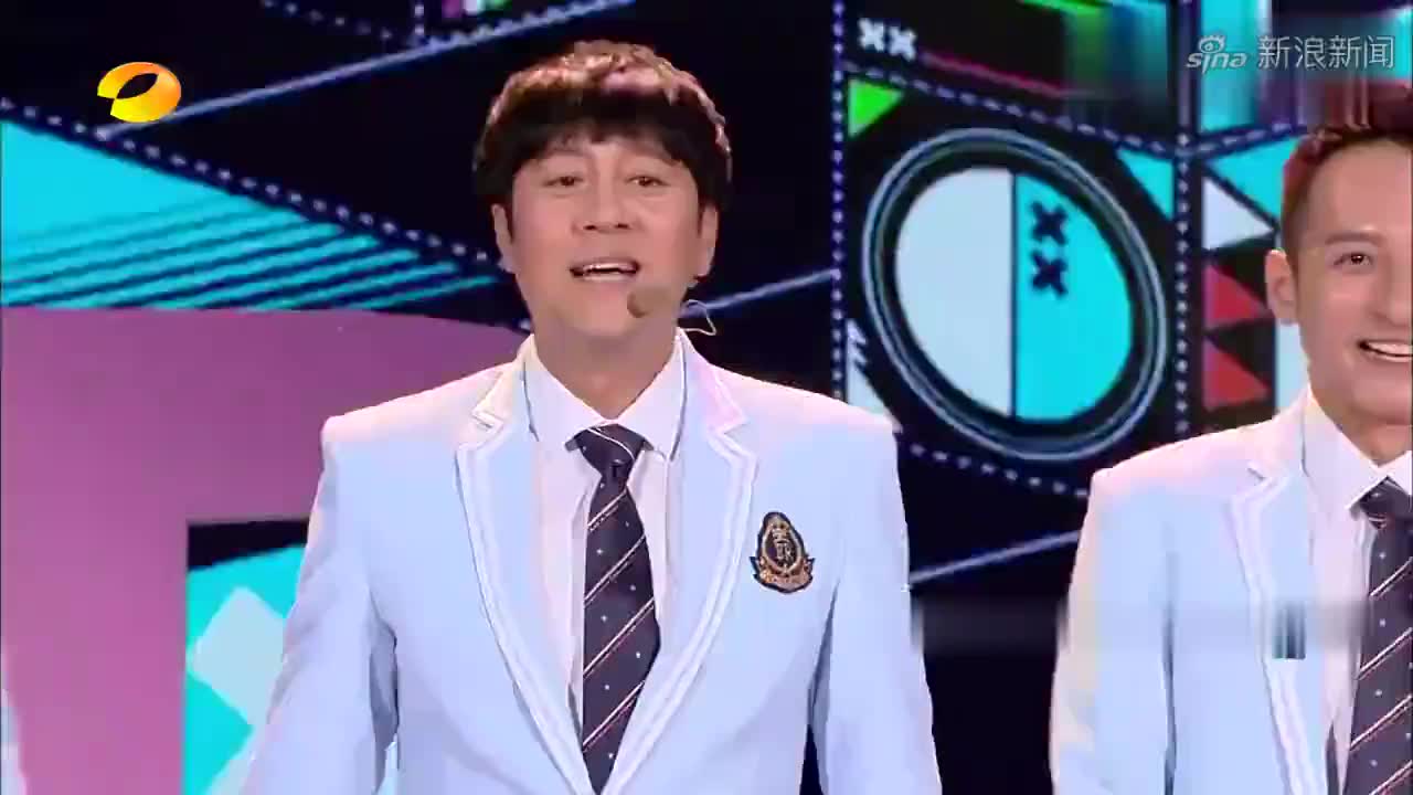 何炅,蔡国庆维嘉模仿tfboys小三只太像,谢娜:成团出道吧!