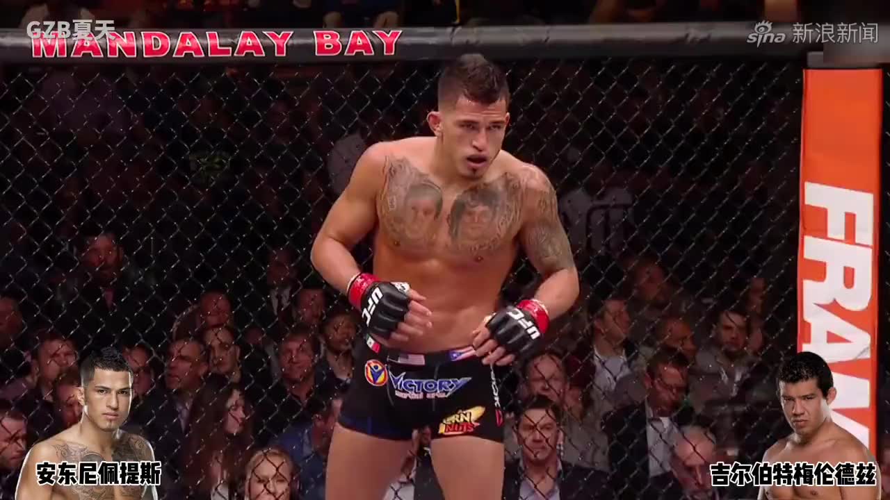 回顾经典,ufc飞踢哥佩提斯火拼对手,年轻人就是猛