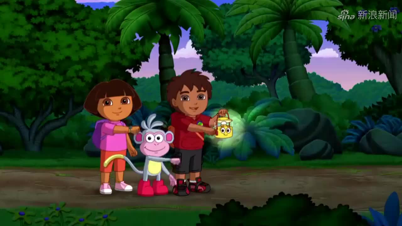 爱探险的朵拉:粗心小地图,画图全凭自己想象,结果猴子少了尾巴