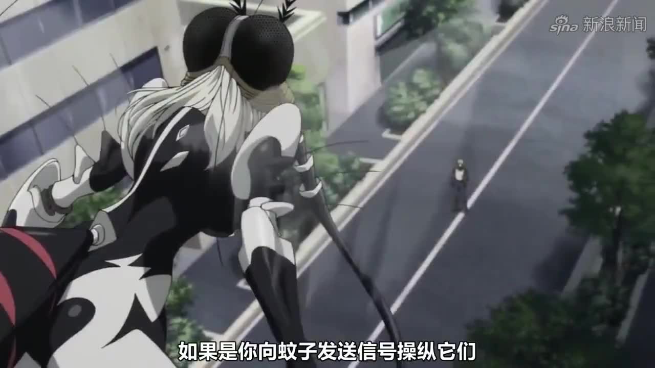 一拳超人 杰诺斯登场! 他是一个英俊的生化人, 对手是蚊女