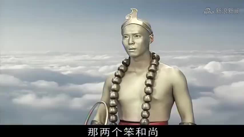 活佛济公:济公运送木头到寺庙,请来十八罗汉做苦力,这阵仗真大