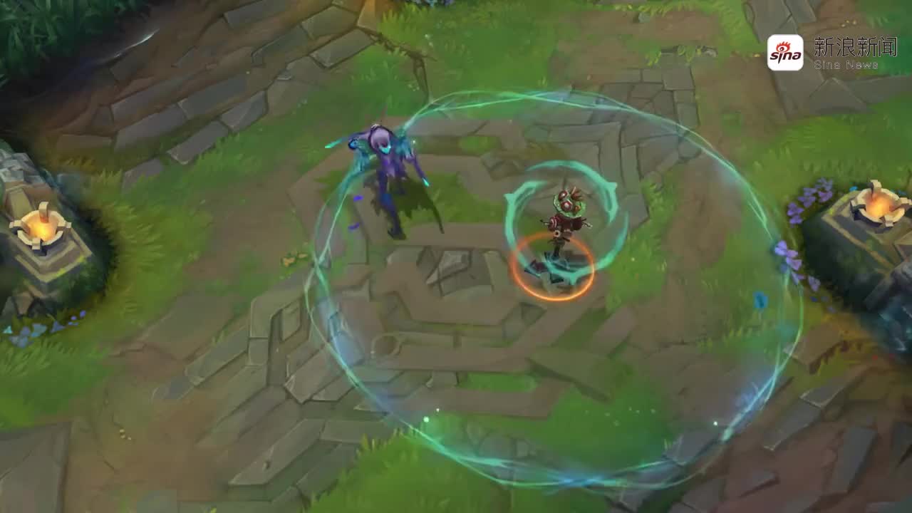 lol手游新皮肤 死亡绽放 卡兹克预览