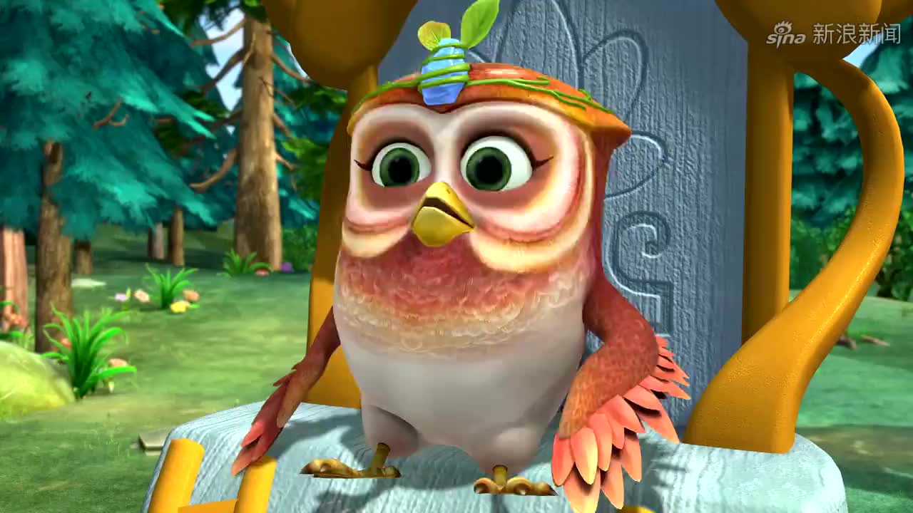 熊出没:跳跳猫说的挺好听,名义上是为了森林,心里肯定不这么想