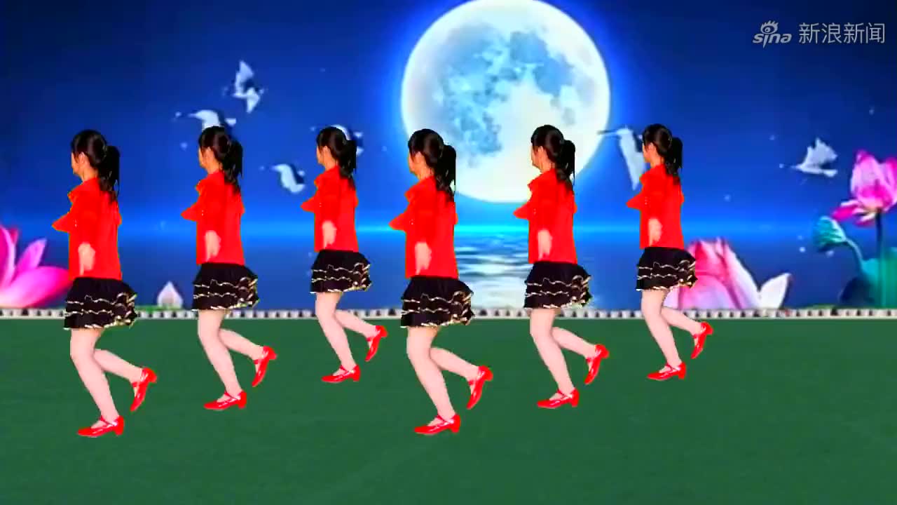 广场舞凤凰传奇一首《荷塘月色》经典动听,多年后依旧那么好听