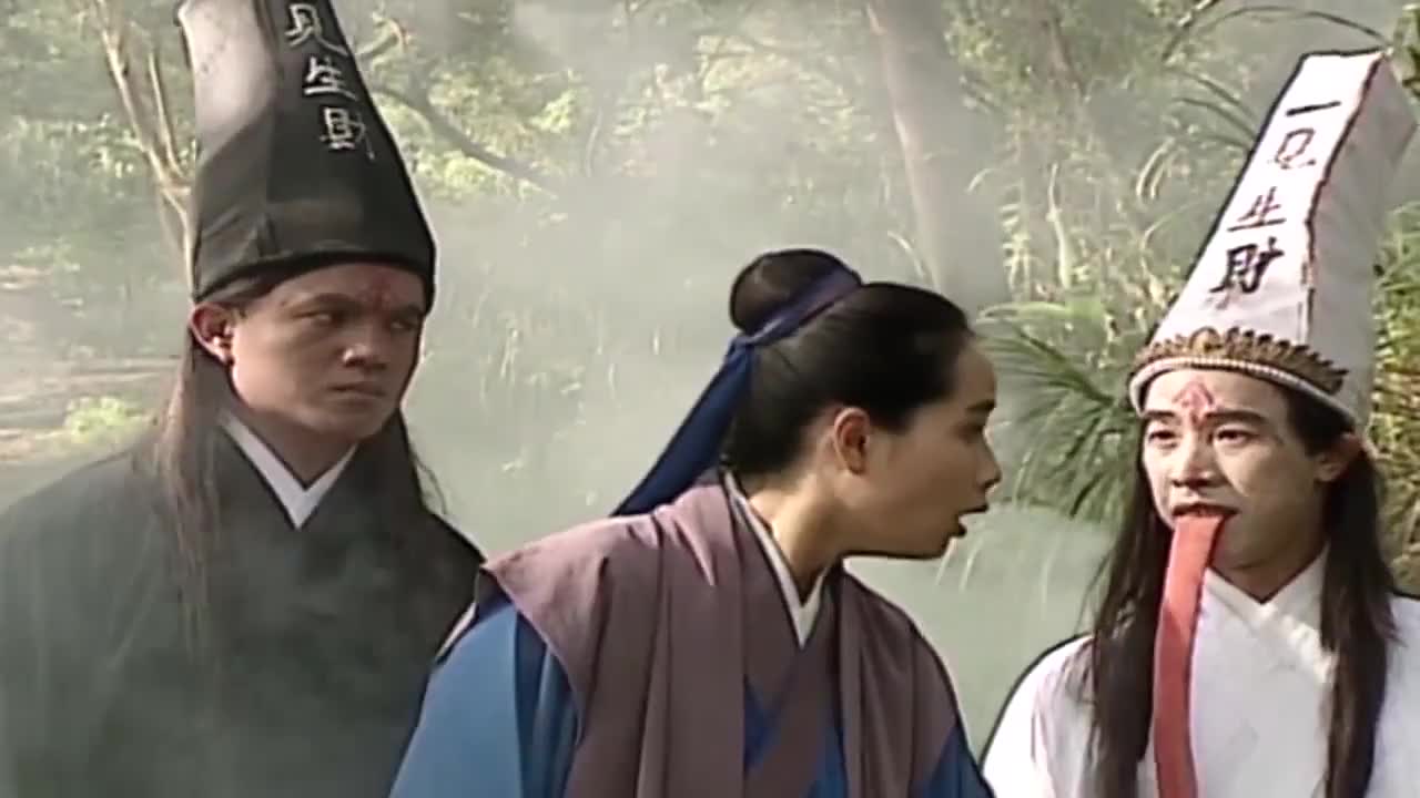 许仙真狠心,留下一副白素贞的画像,头也不回地就出家了!