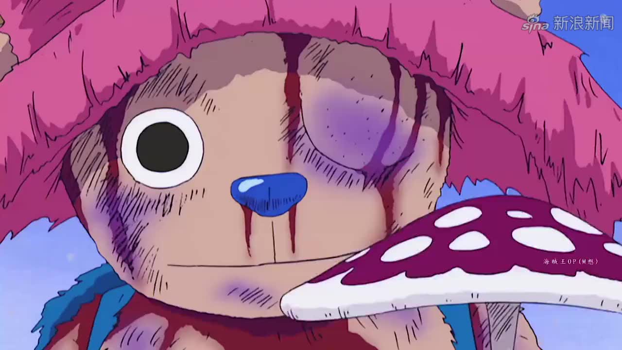 航海王乔巴救人站错队娜美用雷把它电了难怪看着眼熟