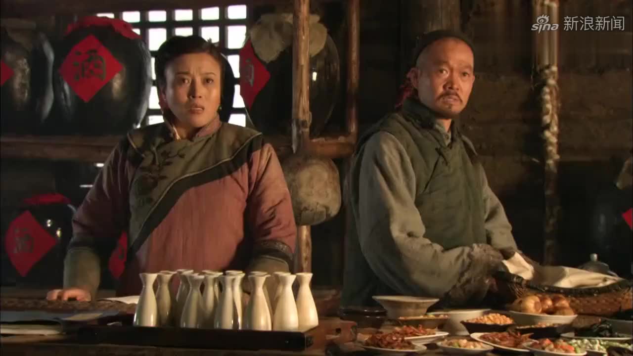 闯关东大叔说朱开山死了晚上就有人来信朱开山发财了要接妻儿去