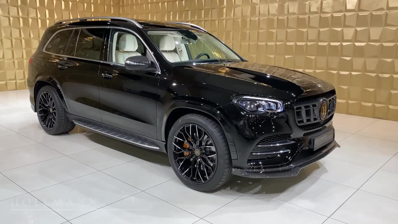 动感大气的2020款奔驰gle350de展