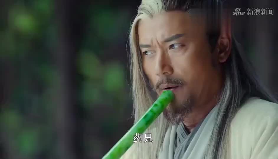 射雕英雄传:黄老邪吹曲子,竟让得欧阳克当众出丑,太逗了