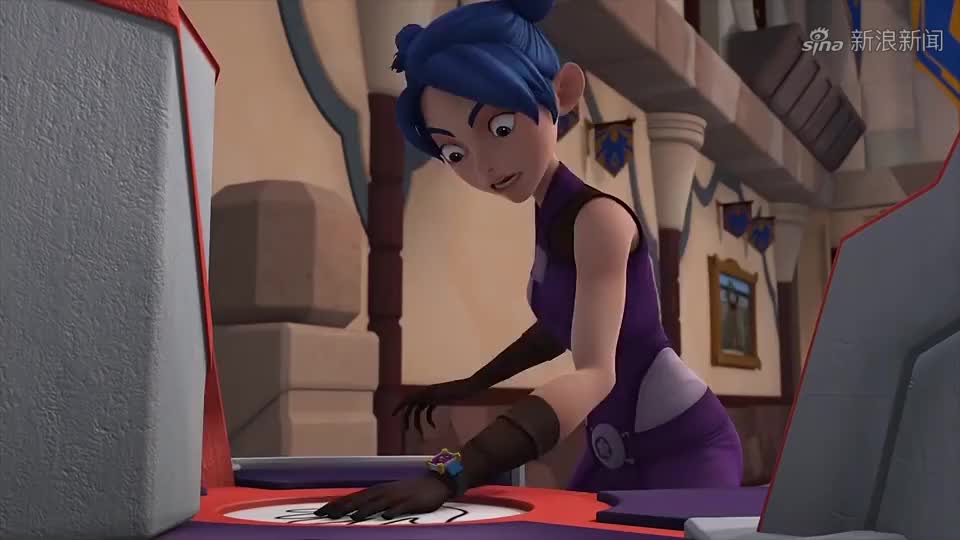 超变武兽:薇薇勉强接了双镖几招,可惜还是被打败了