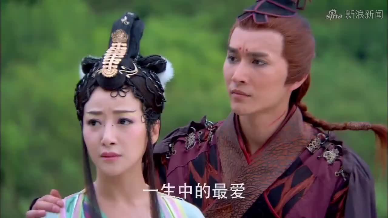 天天有喜:大家将二姐雁石放上竹筏送入河水中,八姐九妹很伤心