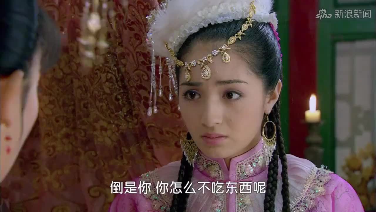 新还珠格格:香妃娘娘绝食了,皇阿玛着急坏了,赶紧叫紫薇劝