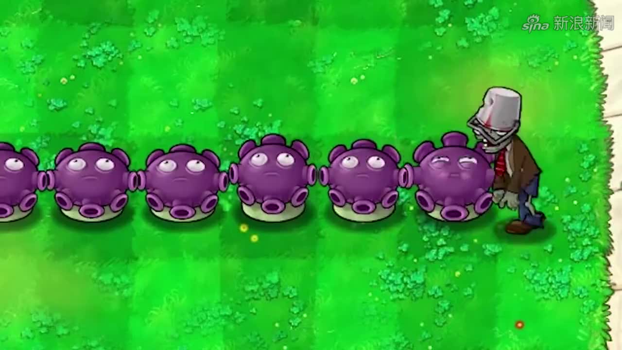 植物大战僵尸:如果种上一排的忧郁菇,能不能消灭全部敌人?