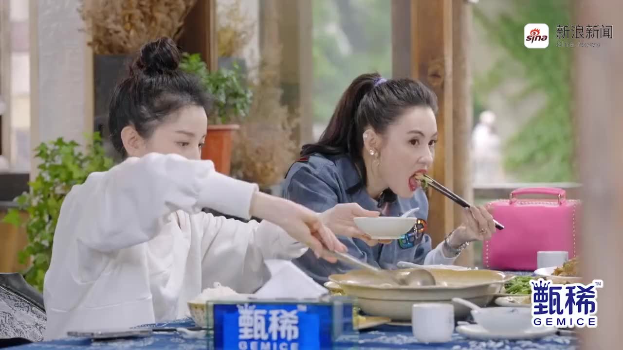 张柏芝上一秒称要减肥,下一秒暴风吃饭好可爱!