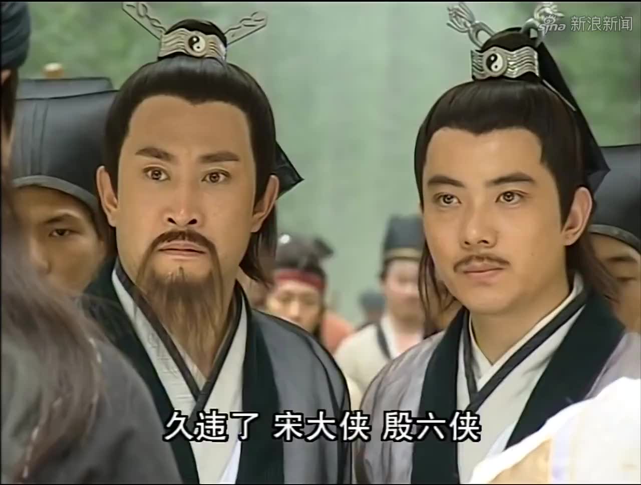 宋远桥要杀了无忌清理门户,无忌只能点穴定住他们