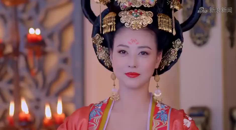 武媚娘传奇:琉璃宴上,萧蔷翩翩起舞,转圈的功夫皇上早已经走了