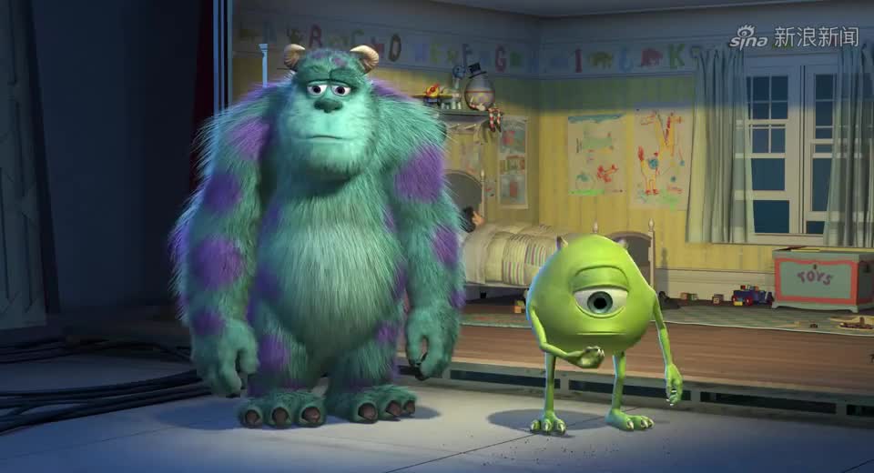 怪兽电力公司:萨利文依依不舍送走阿布,这一段看起来真心酸!