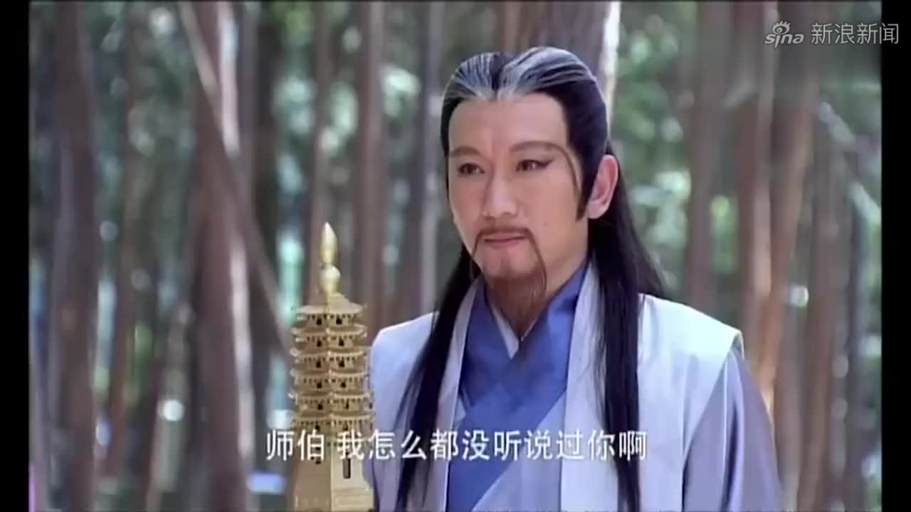 《封神榜》哪吒和李靖斗法, 仙人用七宝玲珑塔收走了哪吒的火尖枪
