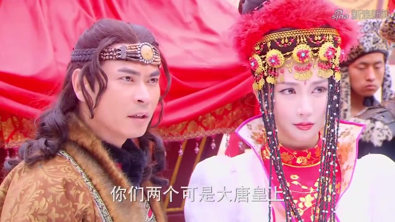 罗通对屠炉公主许下山盟海誓,谁料屠炉杀了他弟,没有爱只有恨