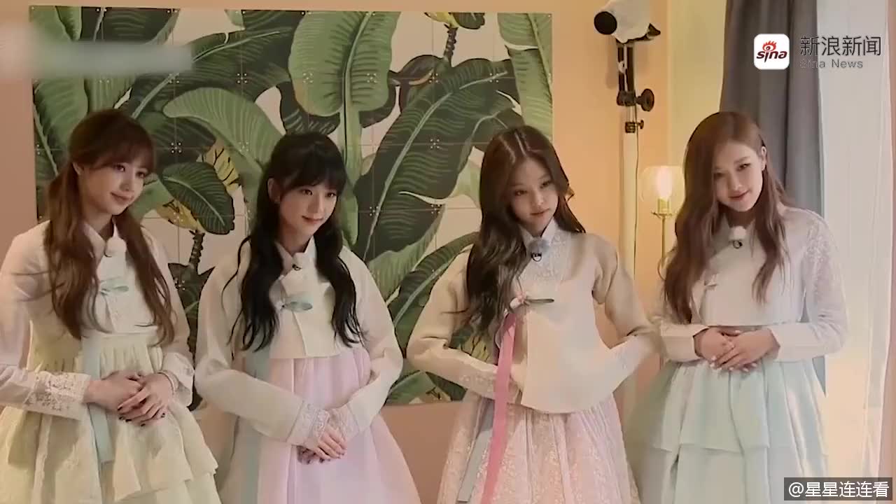 blackpink全员古装风,真大家闺秀模样,你的目光被谁吸引了?