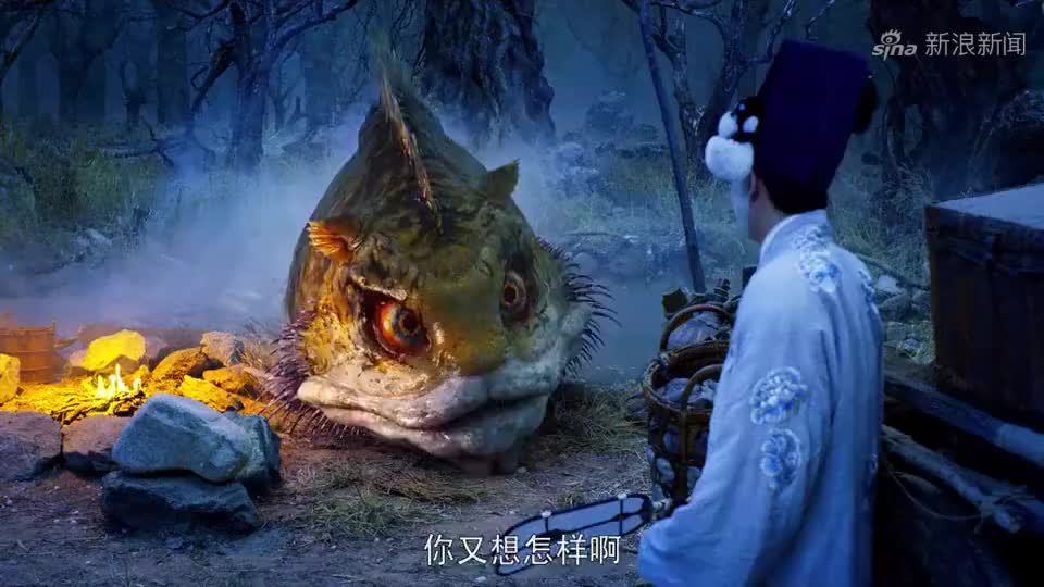 西游伏妖篇:猪八戒骗孙悟空,结果被悟空暴打,面具都打掉了