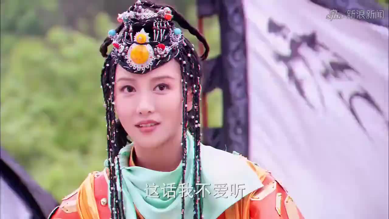 隋唐英雄:罗仁出战屠炉公主,竟扬言要把她带回去当嫂子