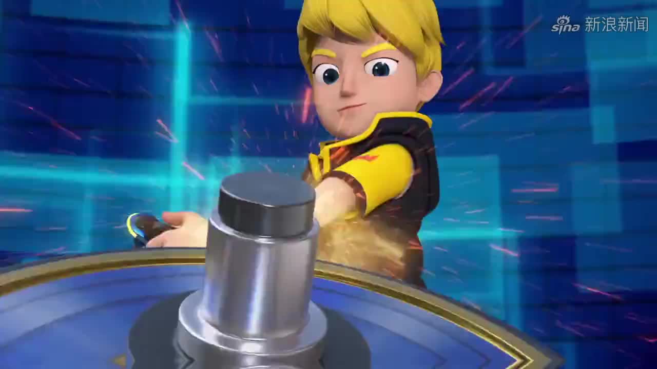 魔幻陀螺5:安德烈和小东团结起来,共抗三剑客