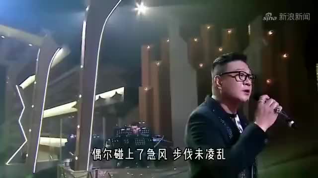 tvb绿叶翻唱罗文经典歌曲《几许风雨》,鲁振顺也是男版东方不败