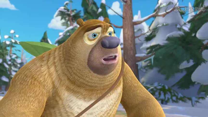 熊二卖萌当导游,光头强吓得连家都不要了!