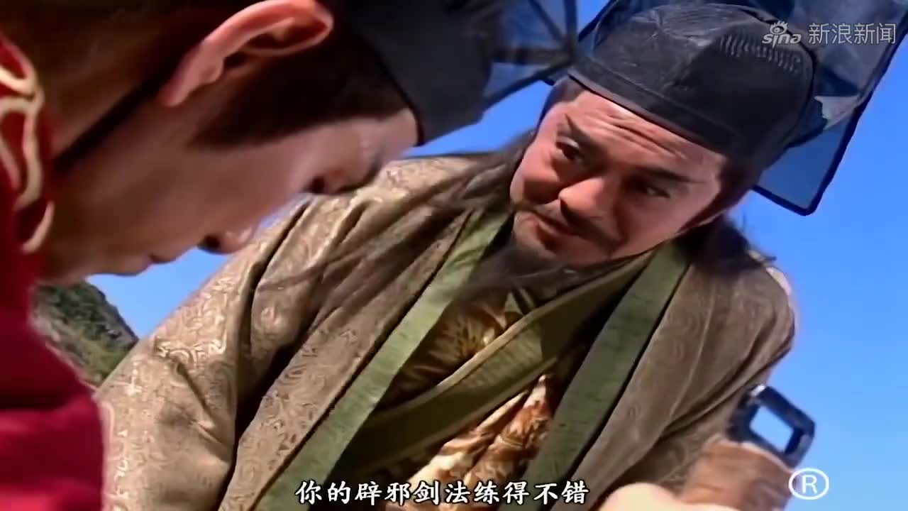 笑傲江湖:岳不群刺瞎左冷禅双眼,躲得五岳剑派掌门人,伪君子